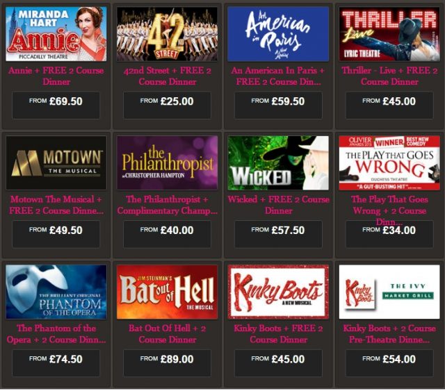 Theatre Tickets And Deals For Nhs Staff And Family