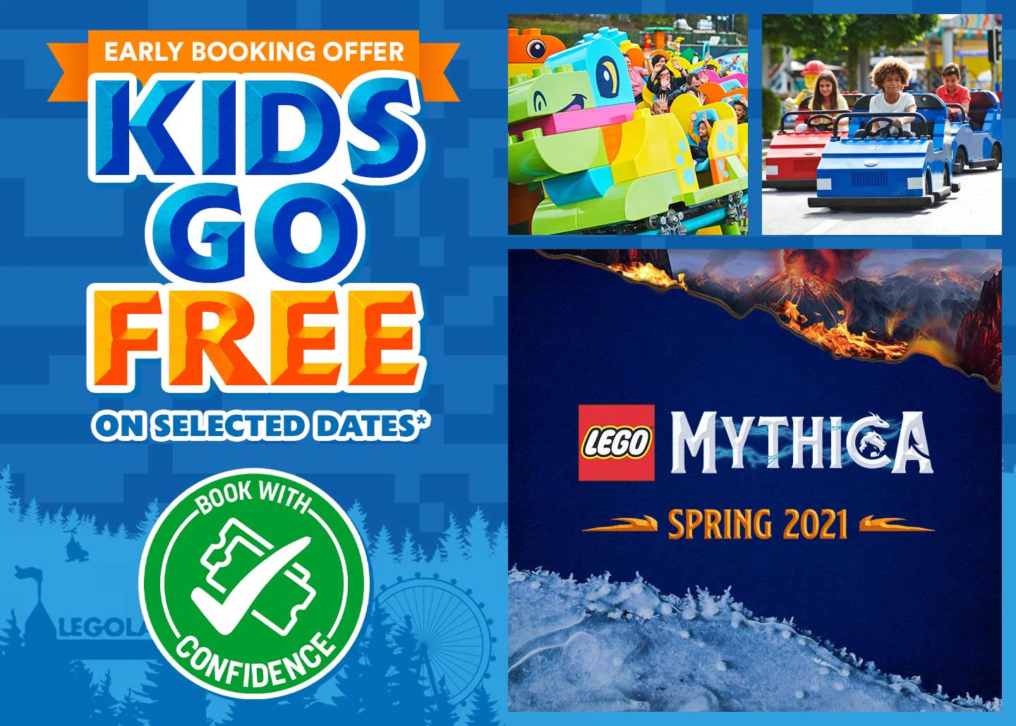 Legoland NHS Discount Kids Go Free Short Breaks Deal